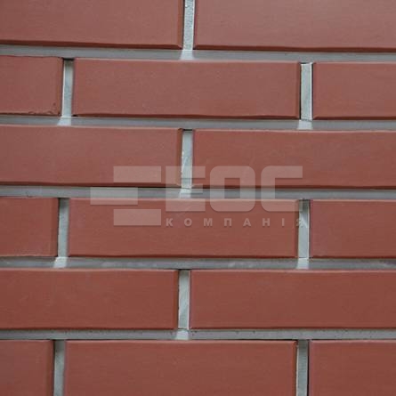 Клинкерный кирпич Рубин Белая Церковь 250х120х65