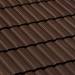 Керамічна черепиця Braas Бельмонт коричнева ангобована