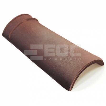 Коньковая коническая черепица Braas 40 микс ангобированная