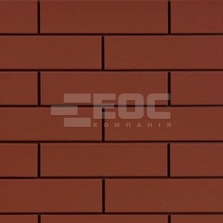 Клинкерная фасадная плитка Cerrad Rot гладкая 245х65х7