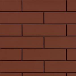 Клинкерная фасадная плитка Cerrad Burgund гладкая 245х65х7