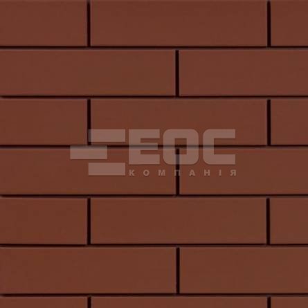 Клинкерная фасадная плитка Cerrad Burgund гладкая 245х65х7