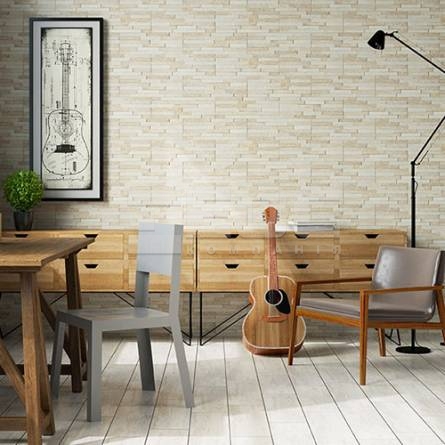 Клінкерна фасадна плитка Kallio Cream 450x150x9