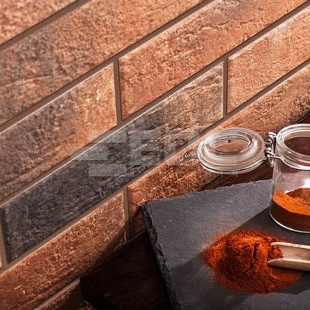 Клинкерная фасадная плитка Cerrad Loft brick Chili 245х65х8