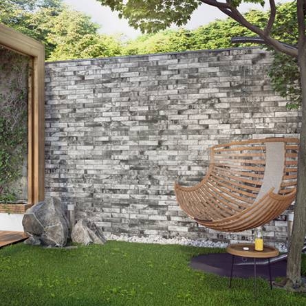 Клинкерная фасадная плитка Stone Piatto Antracyt 300х74х9