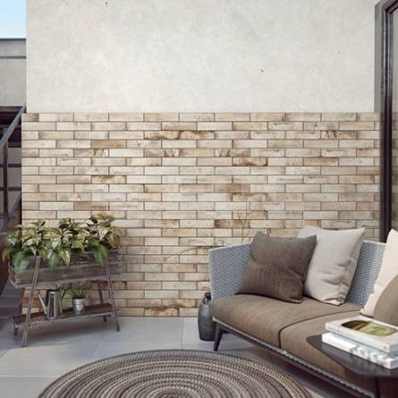 Клинкерная фасадная плитка Stone Piatto Sand 300х74х9