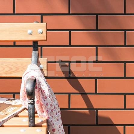 Клинкерная фасадная плитка Cerrad Rot гладкая 245х65х7