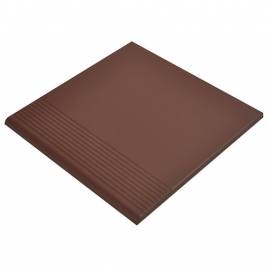 Клинкерная ступень Cerrad гладкая Burgund 300х300х11
