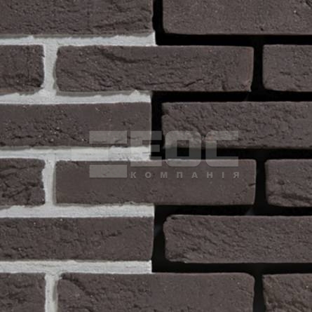 Фасадная плитка ручной формовки Cerre Negro WF 210x20x50