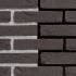 Фасадная плитка ручной формовки Cerre Negro WF 210x20x50