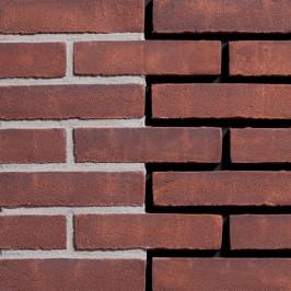 Фасадна плитка ручного формування Royal Rosso DF 215x20x65