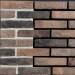 Фасадная плитка ручной формовки Salina DF 215x20x65