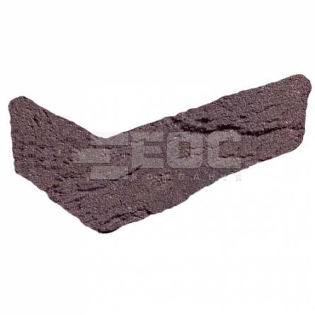 Угловая плитка ручной формовки Aubergine WF 210/100х50х20