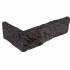 Угловая плитка ручной формовки Obsidiaan DF 215/100х65х20