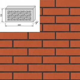 Клинкерный кирпич Евротон Бордо 250х120х65