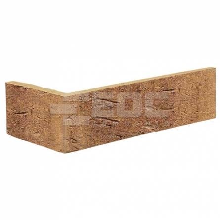 Кутова клінкерна фасадна плитка R688 LDF14 290/93х52х14