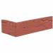 Кутова клінкерна фасадна плитка R694 WDF14 215/100х65х14