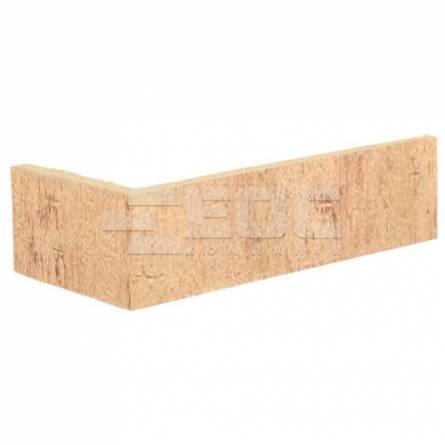 Угловая клинкерная фасадная плитка R742 LDF14 290/93х52х14 