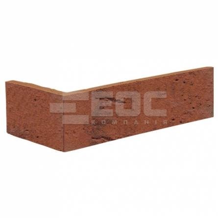 Угловая клинкерная фасадная плитка R752 LDF14 290/93х52х14 