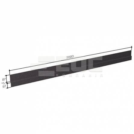 Боковой фартук 150 Dark Silver