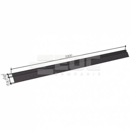 Карнизна планка 150 Dark Silver
