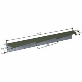 Кожух ветровой доски правый 368 Greenstone