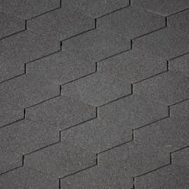 Бітумна черепиця DiamantShield 01 Black