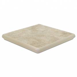 Клинкерная угловая ступень Bambus beige 320x320x9,5