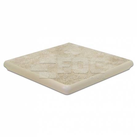 Клинкерная угловая ступень Bambus beige 320x320x9,5