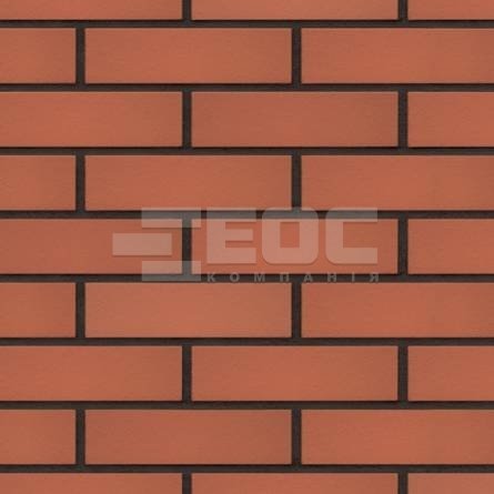Клинкерная фасадная плитка King Klinker 01 Ruby Red 250x65x10