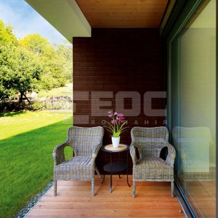 Клінкерна фасадна плитка King Klinker 02 Glazed Brown 240x71x10