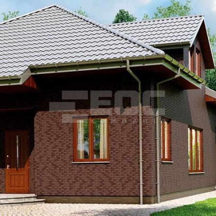 Клинкерная фасадная плитка King Klinker 15 Mahogany Dream 240x71x10