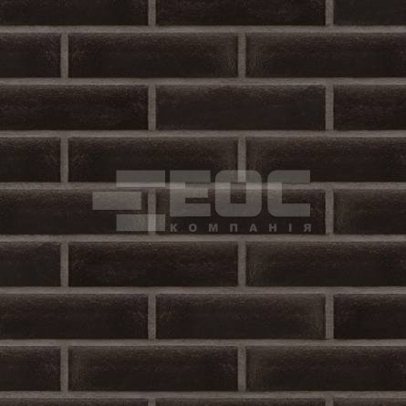 Клинкерная фасадная плитка 17 Onyx Black 250x65x10