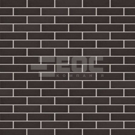 Клинкерная фасадная плитка King Klinker 18 Volcanic Black 250x65x10