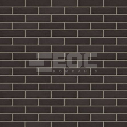 Клінкерна фасадна плитка King Klinker 18 Volcanic Black 250x65x10