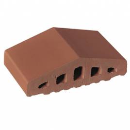 Профільна цегла для огорожі 01 Ruby-Red 180/120х100х58