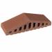 Профильный кирпич для ограждений 01 Ruby-Red 310/250х100х78 