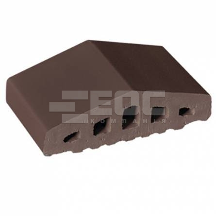 Профильный кирпич для ограждений 03 Natural Brown 180/120х100х58