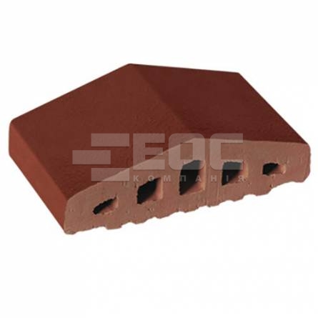 Профильный кирпич для ограждений 06 Note of Cinnamon 180/120х100х58