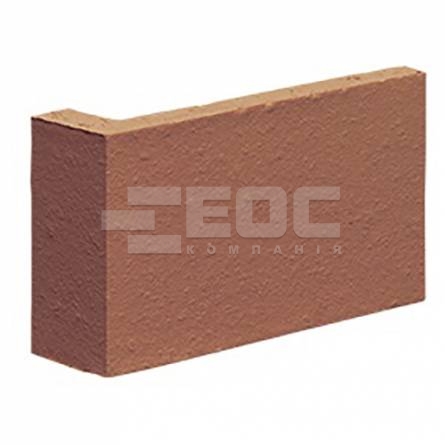 Угловая клинкерная плитка King Klinker 01 Ruby Red 120/35х65х10