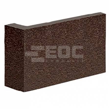 Кутова клінкерна плитка King Klinker 02 Glazed Brown 120/35х65х10