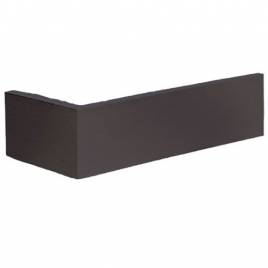 Кутова клінкерна плитка King Klinker LF05 Black heart 240/115х52х14