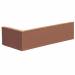 Кутова клінкерна плитка King Klinker 01 Ruby Red 240/115х71х10