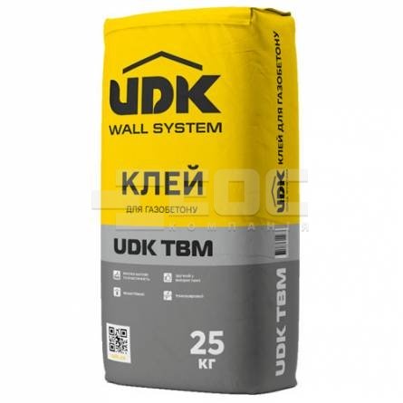 Клей для газоблока UDK TBM 