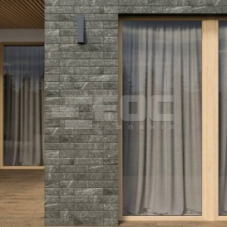 Клінкерна фасадна плитка Cerrad Cerros Graphite 300x74x9 