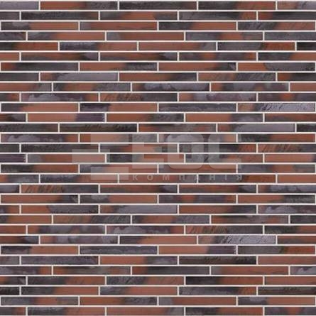 Клинкерная фасадная плитка King Klinker LF01 Castle forge 490x52x14