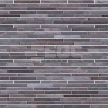 Клинкерная фасадная плитка King Klinker LF18 Obsidian shadow 490x52x14
