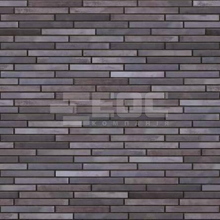 Клинкерная фасадная плитка King Klinker LF18 Obsidian shadow 490x52x14