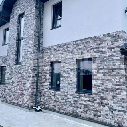 Клинкерная фасадная плитка Stone Piatto Antracyt 300х74х9