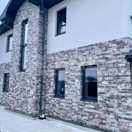 Клинкерная фасадная плитка Stone Piatto Antracyt 300х74х9